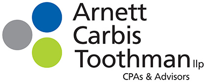 Arnett Carbis Toothman logo