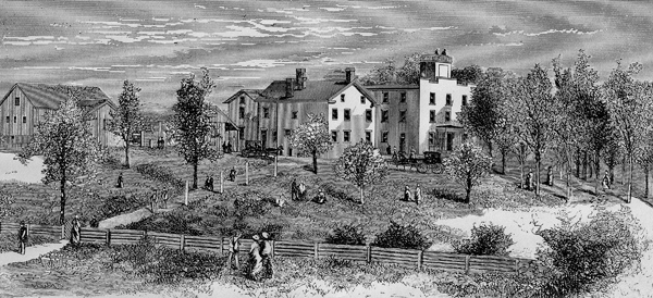 Tressler Oprhans Home in 1868
