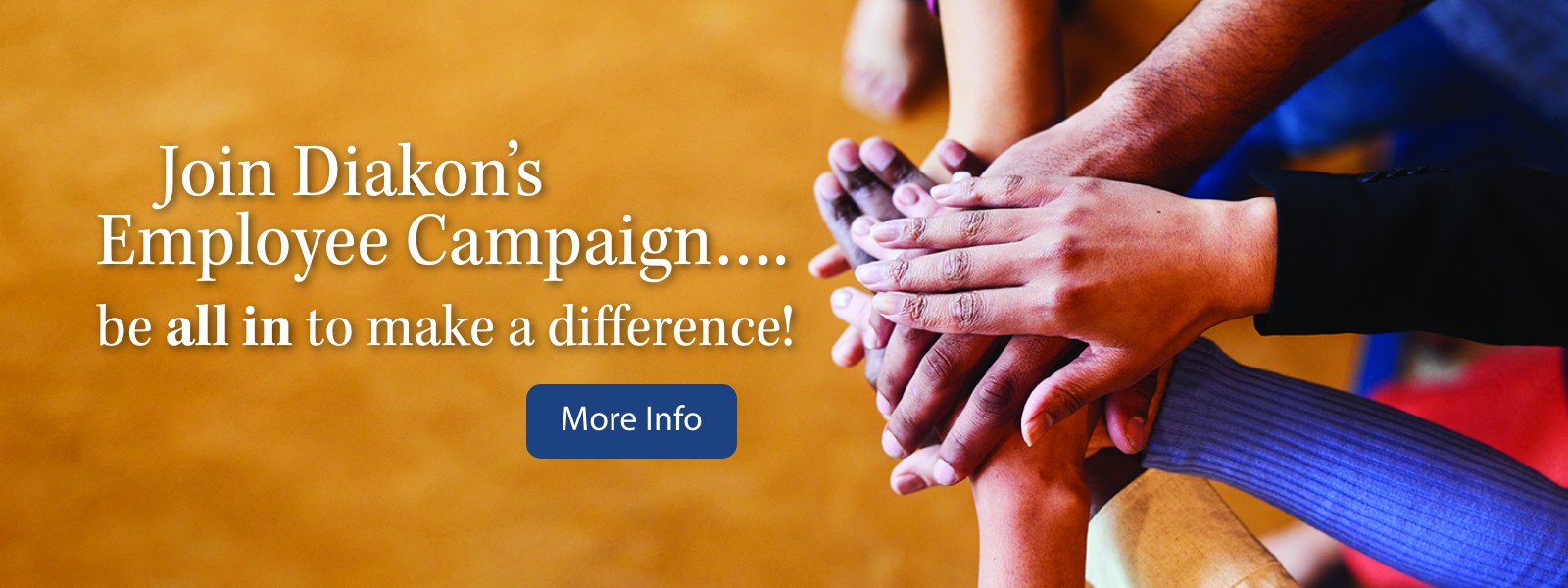 Join Diakon Employee Campaign - Be all in to make a difference!